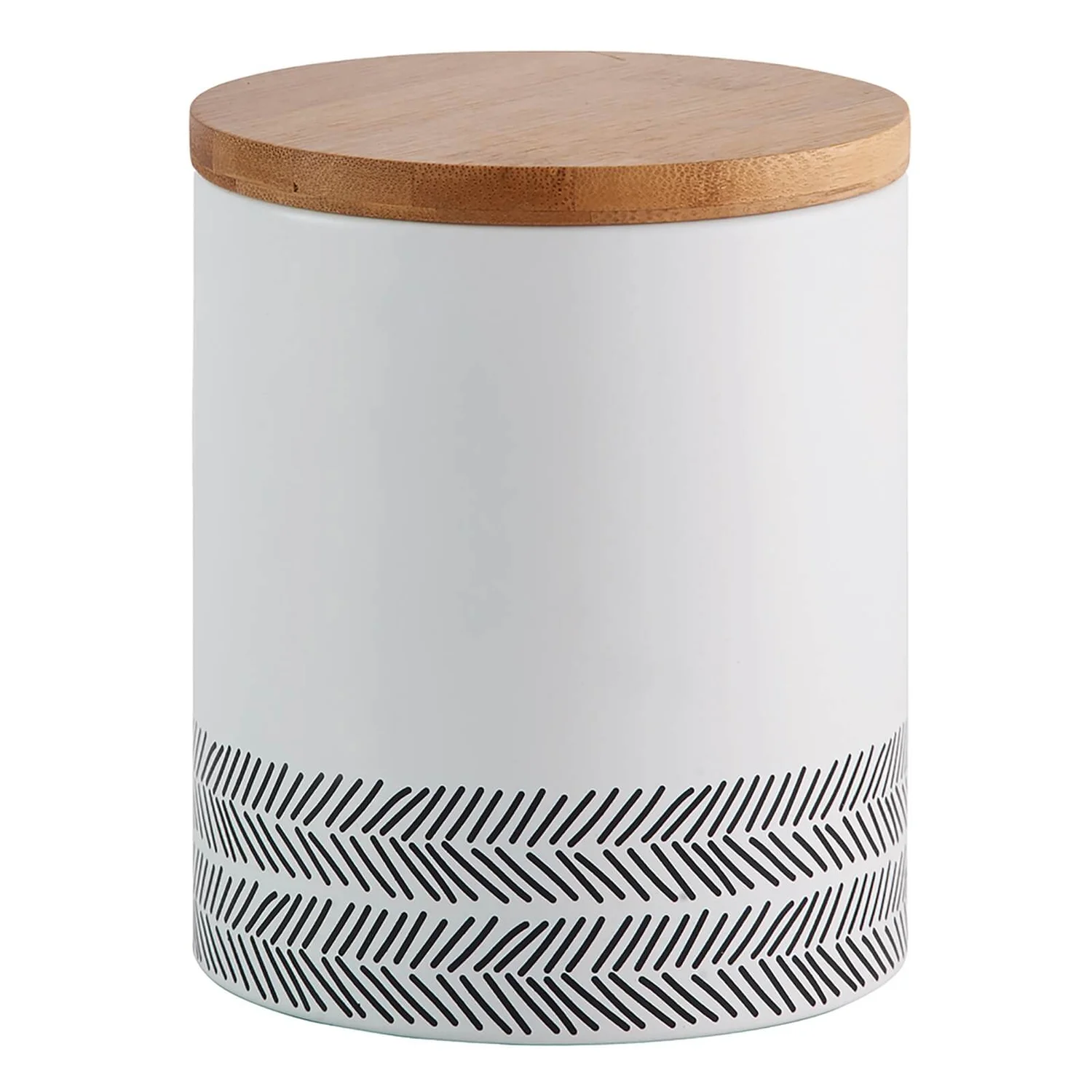 Typhoon White Monochrome Storage Canister - Medium 1 Typhoon White Monochrome Storage Canister - Medium