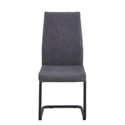 Skelby Cantilever Dining Chairs - Set Of 2 - Grey 7 Skelby Cantilever Dining Chairs - Set Of 2 - Grey -Curver Shop 12834897 2024833172886766