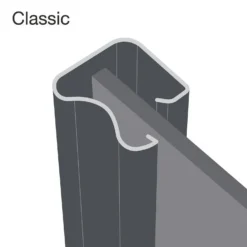 Classic 2 Door Sliding Wardrobe Kit Stone Grey Panel (W)1793 X (H)2260mm 7 Classic 2 Door Sliding Wardrobe Kit Stone Grey Panel (W)1793 X (H)2260mm -Curver Shop 12835565 2695033059562493