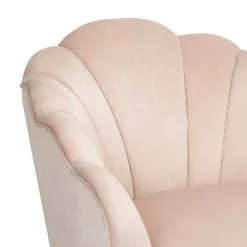 Sophia Scallop Occasional Chair - Blush -Curver Shop 12836665 1074861201699719