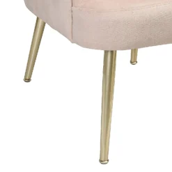 Sophia Scallop Occasional Chair - Blush -Curver Shop 12836665 1984861201779699
