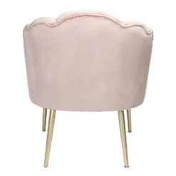 Sophia Scallop Occasional Chair - Blush -Curver Shop 12836665 4934861201660533