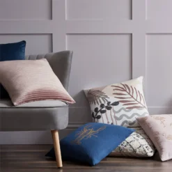 None Folded Velvet Cushion - Blush 7 None Folded Velvet Cushion - Blush -Curver Shop 12836761 1824832977001262