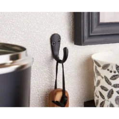 Basic Single Robe Hook - Matt Black -Curver Shop 12838579 7924995165466806