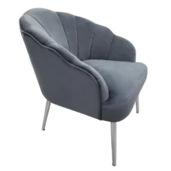Sophia Scallop Occasional Chair - Grey -Curver Shop 12838886 1634940538203316