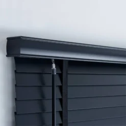 50mm Wood Venetian Blind - Black - 120x160cm 9 50mm Wood Venetian Blind - Black - 120x160cm -Curver Shop 12838986 2474833172312605