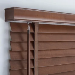 50mm Wood Venetian Blind - Walnut - 100x130cm 9 50mm Wood Venetian Blind - Walnut - 100x130cm -Curver Shop 12838993 4964833173229345