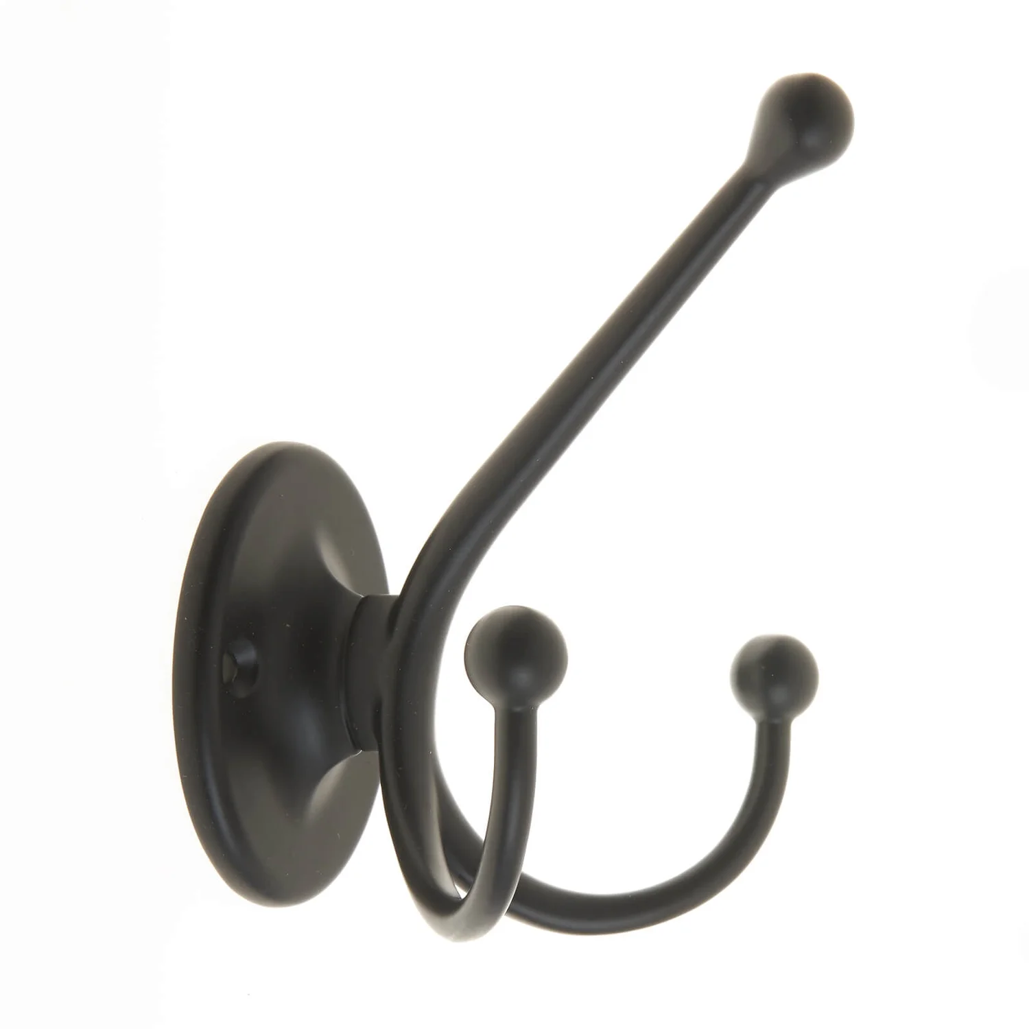 Oval Tri Hook - Matt Black 3 Oval Tri Hook - Matt Black - Image 3