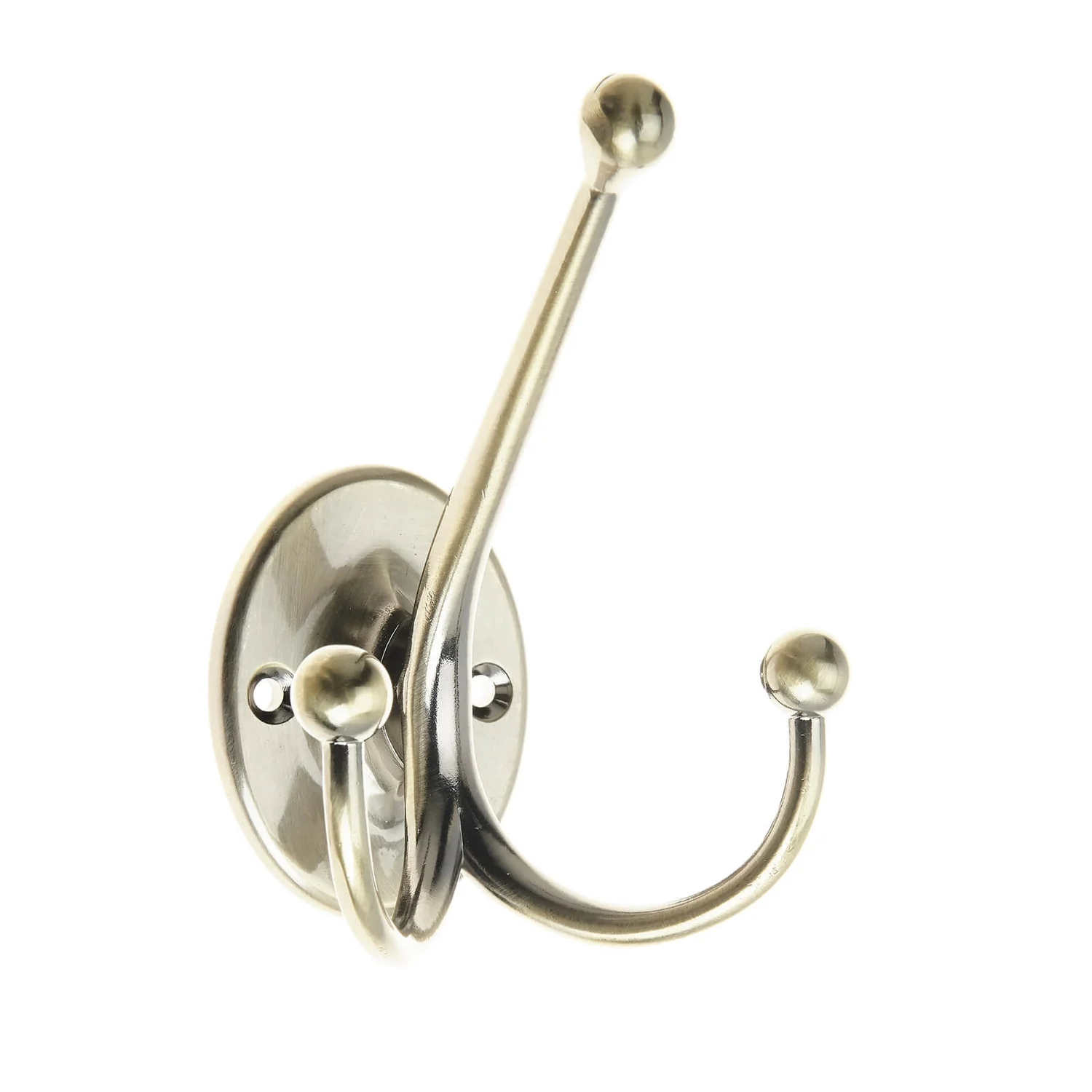 Oval Tri Hook - Antique Brass 1 Oval Tri Hook - Antique Brass