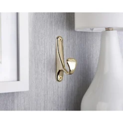 Bull Nose Hook - Polished Brass 5 Bull Nose Hook - Polished Brass -Curver Shop 12839038 1754995166019556