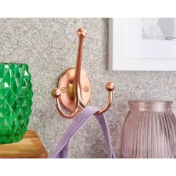 Oval Tri Hook - Brushed Copper -Curver Shop 12839043 2694995166037052