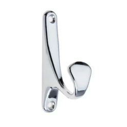 Bull Nose Hook - Chrome