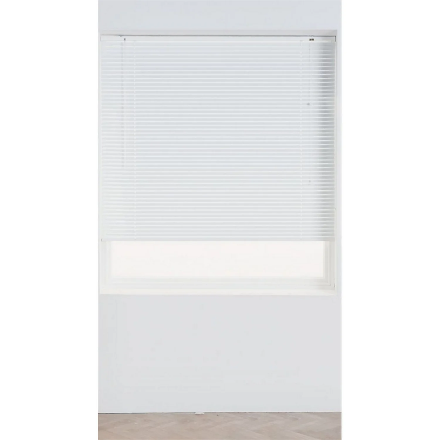 White Aluminium 25mm Venetian Blind - 60cm 1 White Aluminium 25mm Venetian Blind - 60cm