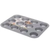 12 Cup Muffin Tin - 0.6 Gauge