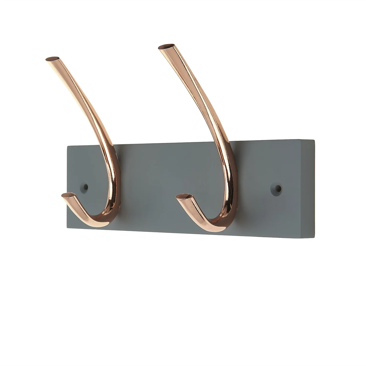 2 Large Rib Copper Hook On Slate Grey Bloc Board 1 2 Large Rib Copper Hook On Slate Grey Bloc Board