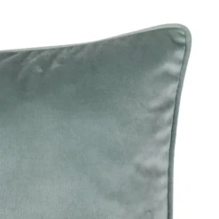 None Large Plain Velvet Cushion - Sage Green - 58x58cm -Curver Shop 12839285 1384833173454552