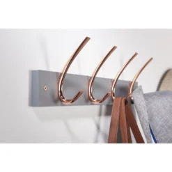 4 Large Rib Copper Hook On Slate Grey Bloc Board -Curver Shop 12839288 1494845858220149