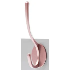 2 Victorian Rose Gold Hooks On Dove Bloc Board -Curver Shop 12839451 1014964302065105