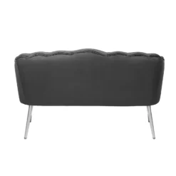 Sophia Scallop Occasional Sofa - Grey -Curver Shop 12840470 1594862235672414