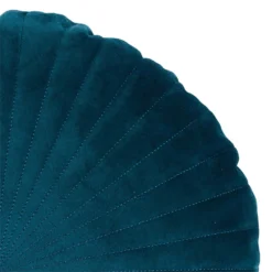 None Round Velvet Cushion - Teal - 45cm -Curver Shop 12842182 2194832976239295