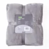 Fleece Throw - Grey - 120x150cm