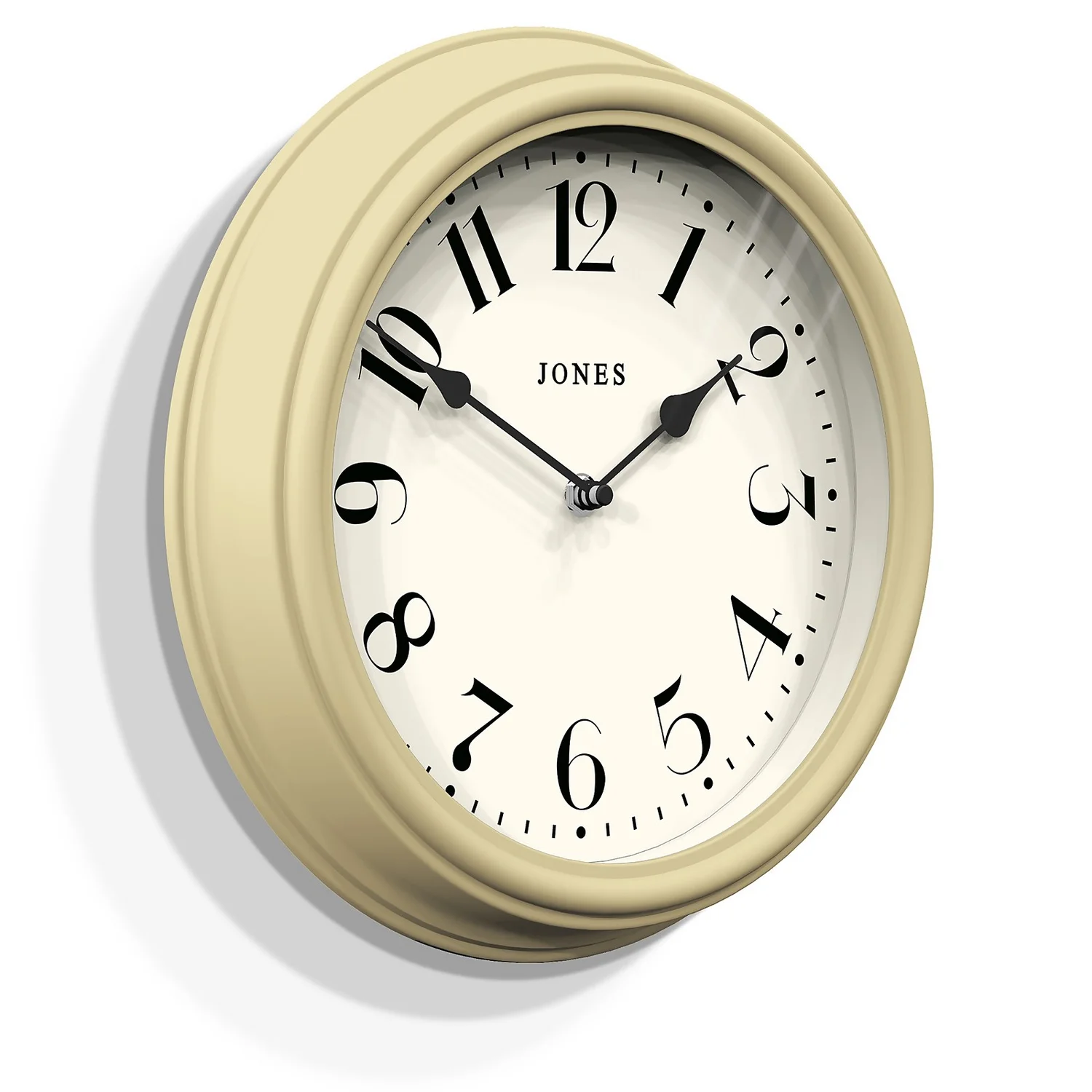 None Jones Venetian Clock - Cream 2 None Jones Venetian Clock - Cream - Image 2
