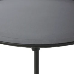 Metal Folding Side Table - Black 8 Metal Folding Side Table - Black -Curver Shop 12879001 1094940538755658