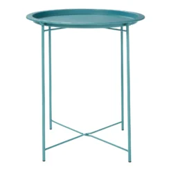 Folding Side Table Dark Teal 11 Folding Side Table Dark Teal -Curver Shop 12879006 1244888469376003