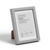 Box Photo Frame - 6x4" - Grey