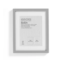 Box Photo Frame - 8x6" - Grey 8 Box Photo Frame - 8x6" - Grey -Curver Shop 12879255 1844853904645993