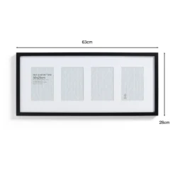Box Photo Frame Multi Aperture - 60x25cm - Black 8 Box Photo Frame Multi Aperture - 60x25cm - Black -Curver Shop 12879257 4224907795717052