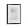 Box Photo Frame - 30x40cm - Black