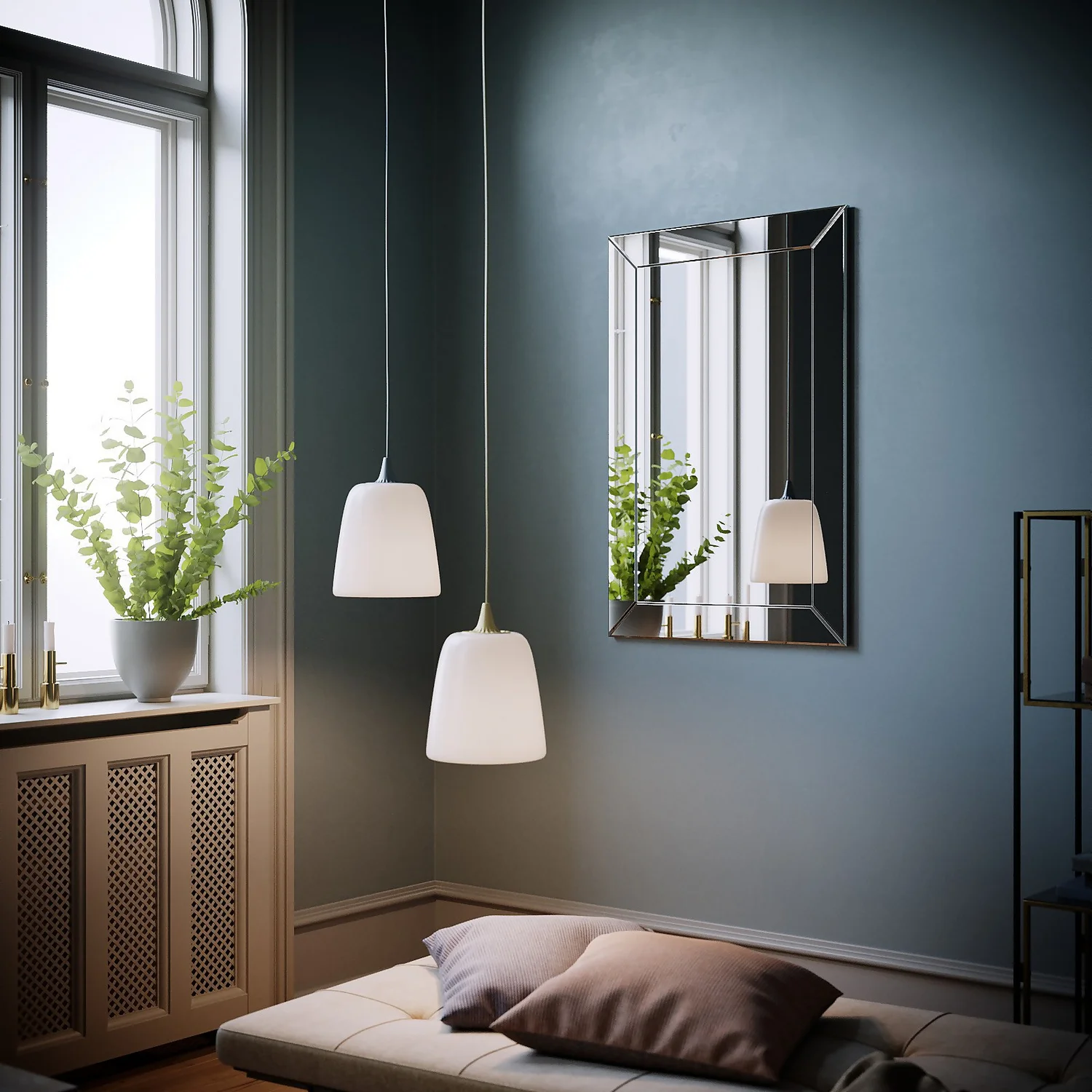 Bevelled Edge Mirror - 90x60cm 3 Bevelled Edge Mirror - 90x60cm - Image 3