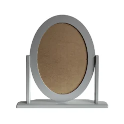 Oval Dressing Table Mirror - Grey -Curver Shop 12879286 3574863710536602