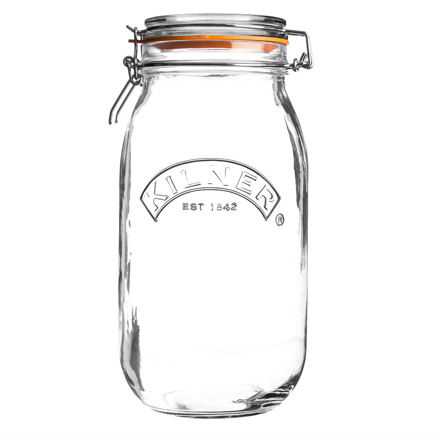 Kilner Clip Top Round Jar - 2L 1 Kilner Clip Top Round Jar - 2L