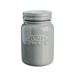 Kilner Ceramic Push Top Morn Mist Jar 0.6lt