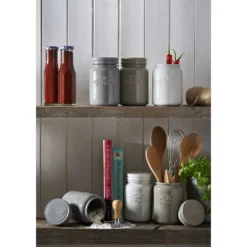 Kilner Ceramic Push Top Morn Mist Jar 0.6lt -Curver Shop 12882304 1894843596008943