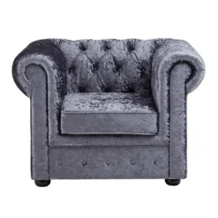 Chesterfield Crushed Velvet Armchair - Petrol Blue 9 Chesterfield Crushed Velvet Armchair - Petrol Blue -Curver Shop 12882324 1044843612903908