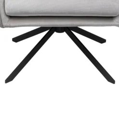 Pia Pleat Swivel Chair - Silver -Curver Shop 12882871 1334887373193112