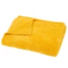 None Snuggle Fleece Throw - 130x180cm - Ochre