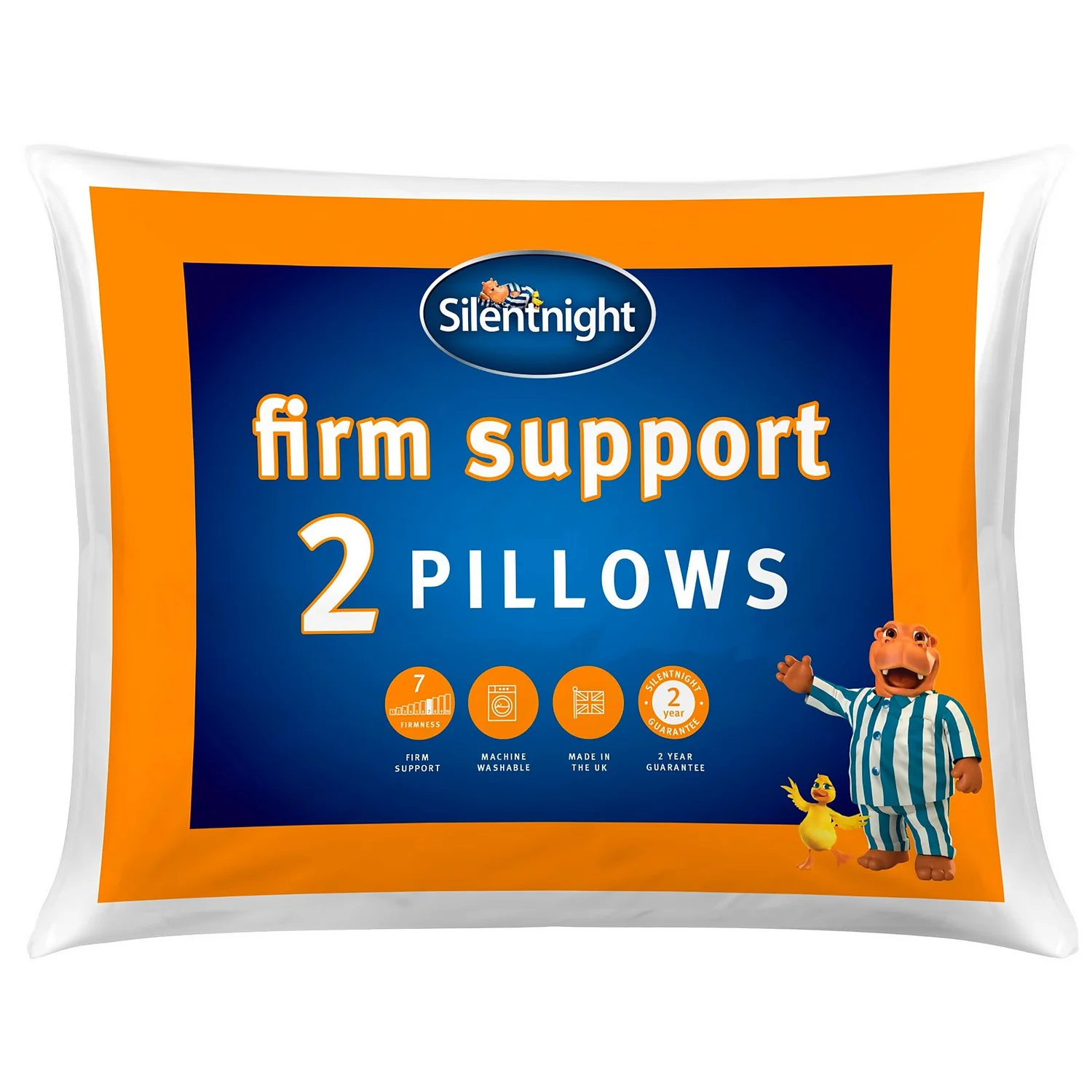 Silentnight Firm Support Pillow Pair 1 Silentnight Firm Support Pillow Pair