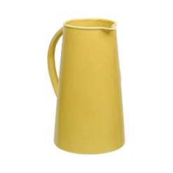 Ceramic Jug With Embossed Heart - Ochre -Curver Shop 12886085 1384843705861632
