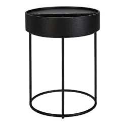 House Beautiful Halo Black Ash Side Table -Curver Shop 12886103 8364862228058342