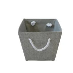 Neutral Herringbone Medium Storage Basket -Curver Shop 12886595 1574857031543467