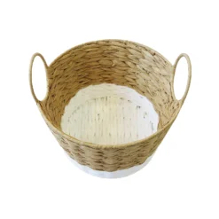 Round Natural White Paper Basket -Curver Shop 12886612 1664857031767954