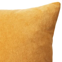 House Beautiful Velvet Linen Cushion - 45x45cm - Ochre 5 House Beautiful Velvet Linen Cushion - 45x45cm - Ochre -Curver Shop 12887007 5864947432597234