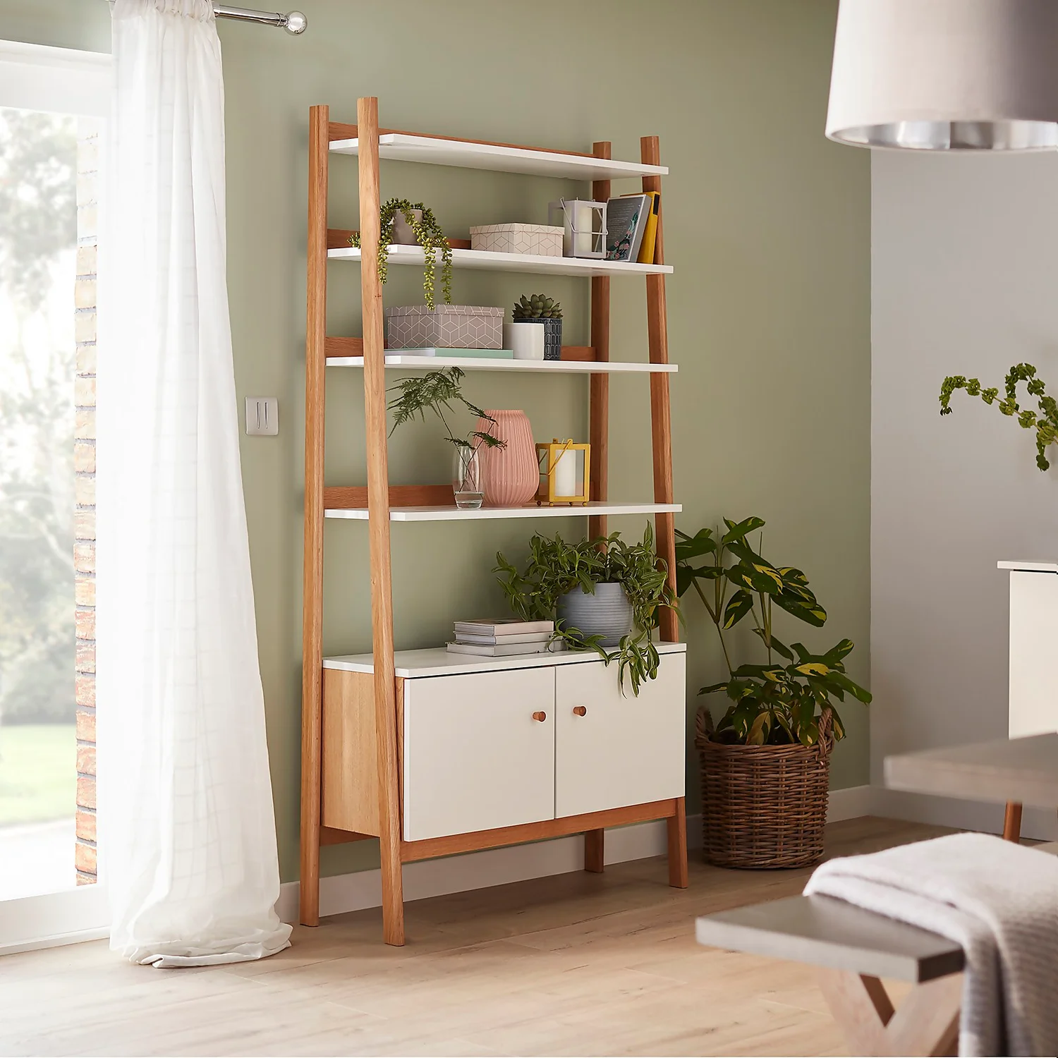 House Beautiful Small Lantern - Mist 2 House Beautiful Small Lantern - Mist - Image 2