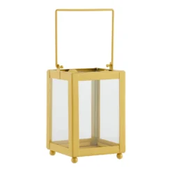 House Beautiful Small Lantern - Ochre