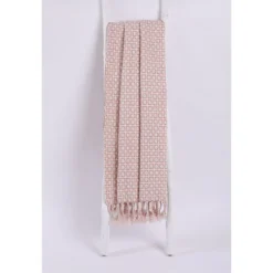 House Beautiful Geo Throw - Blossom & Mist - 150x183cm -Curver Shop 12887206 2004843805281254