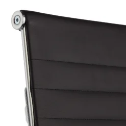 Dave Office Chair - Black Faux Leather -Curver Shop 12887220 2024873909058985